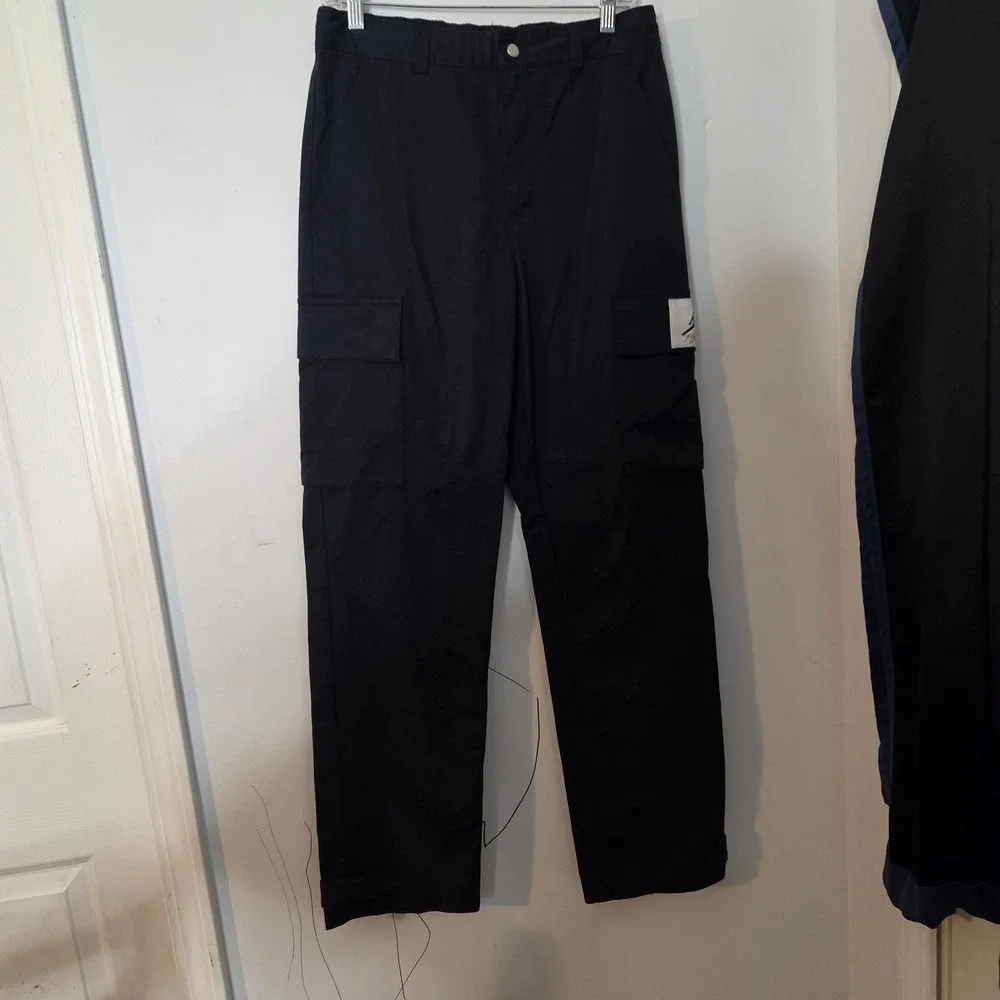 Jordan Flight Essentials Mens Black Cargo Pants CV3177-010 Streetwear‎ Utility